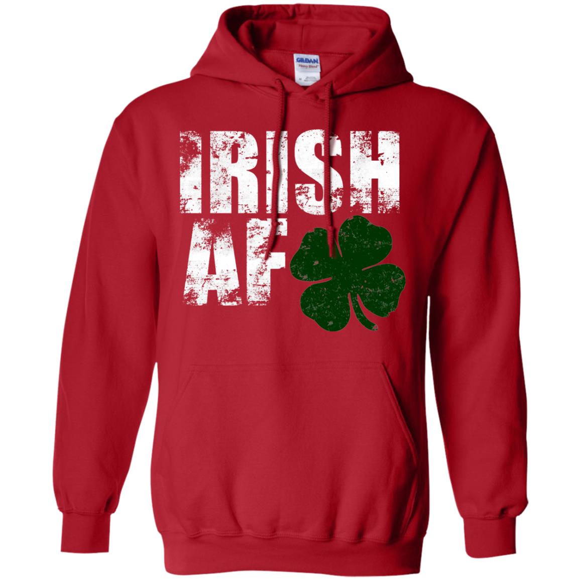 Funny Irish St. Patrick_s Day T-shirt Red