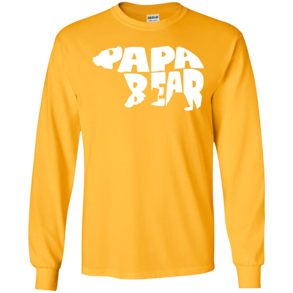 Bear Papa Shirt Gold