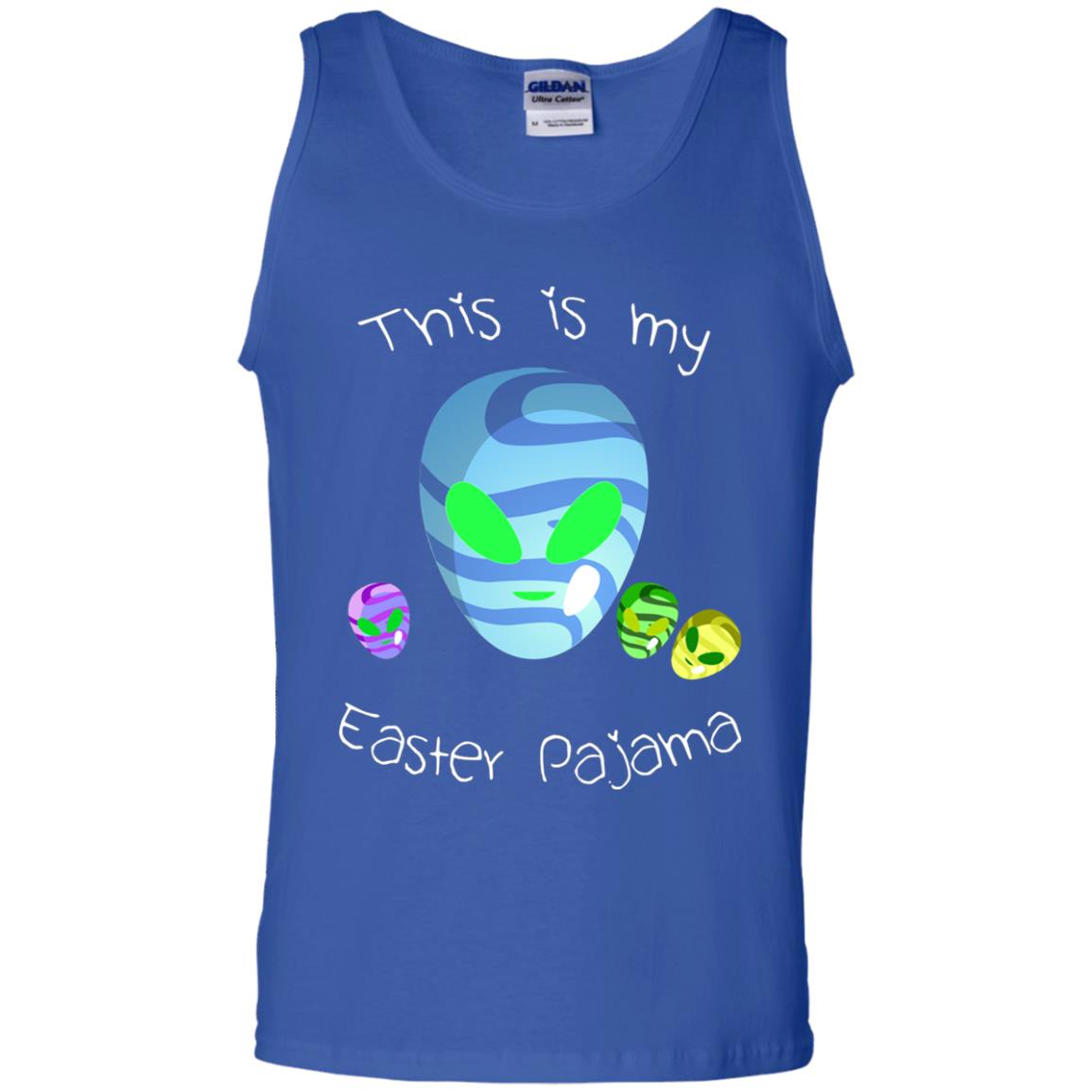 Easter Pajama Alien Shirt Royal