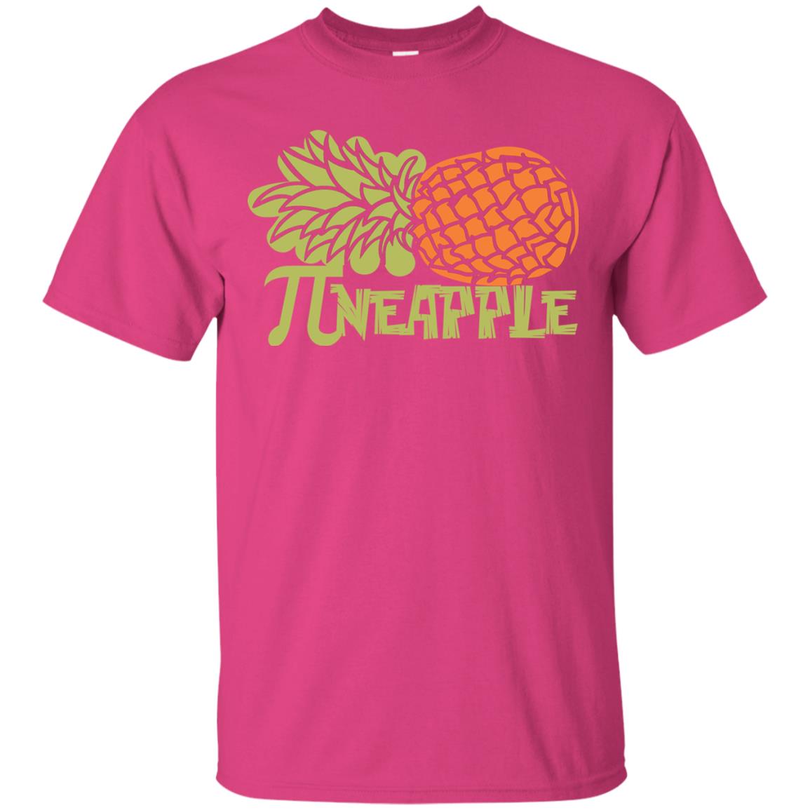 Cool Pineapple Pi Day T-shirt Heliconia