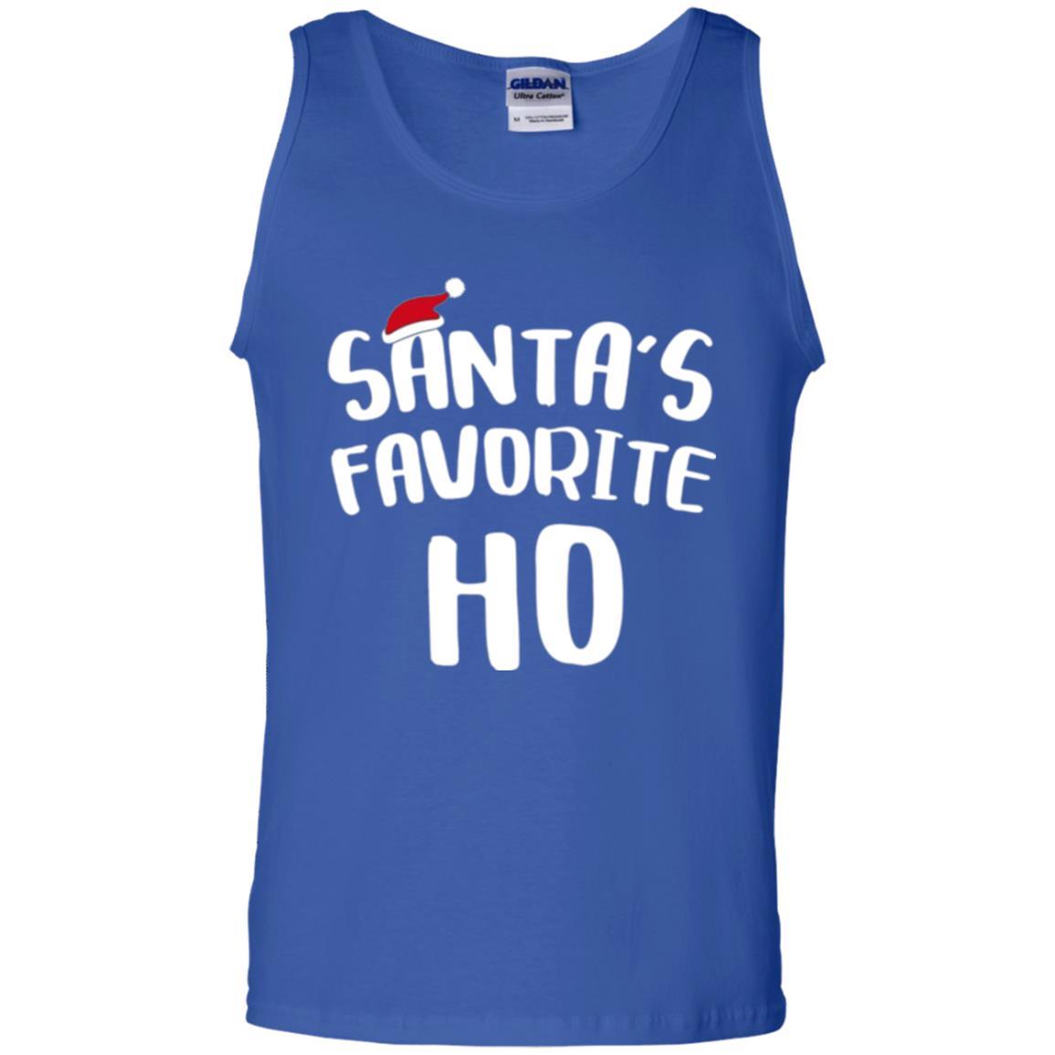 Christmas T-shirt Santa's Favorite Ho T-shirt Royal
