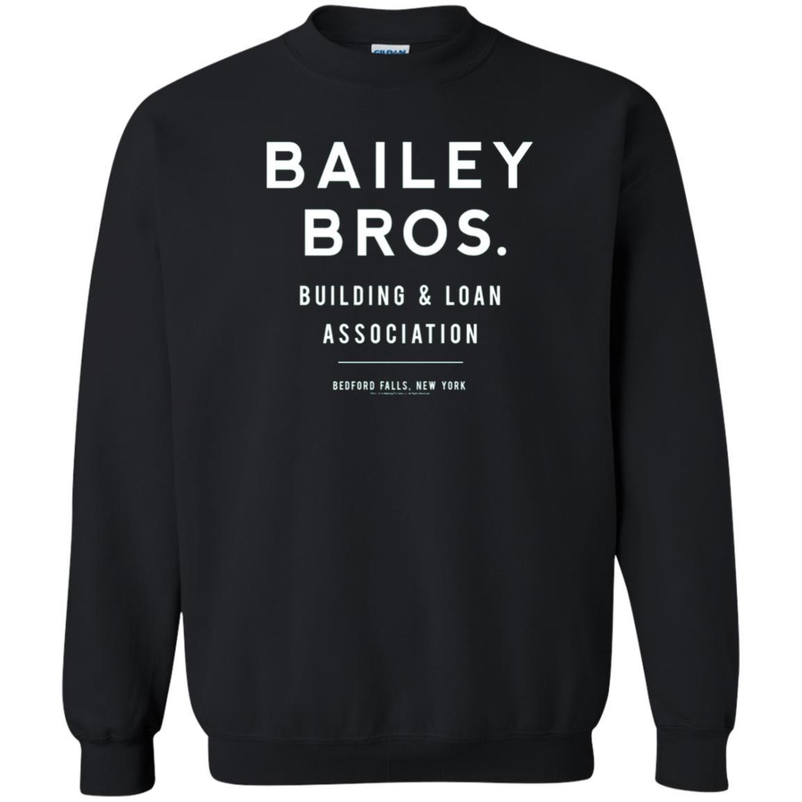 It's A Wonderful Life Bailey Bros T-Shirt Black Small
