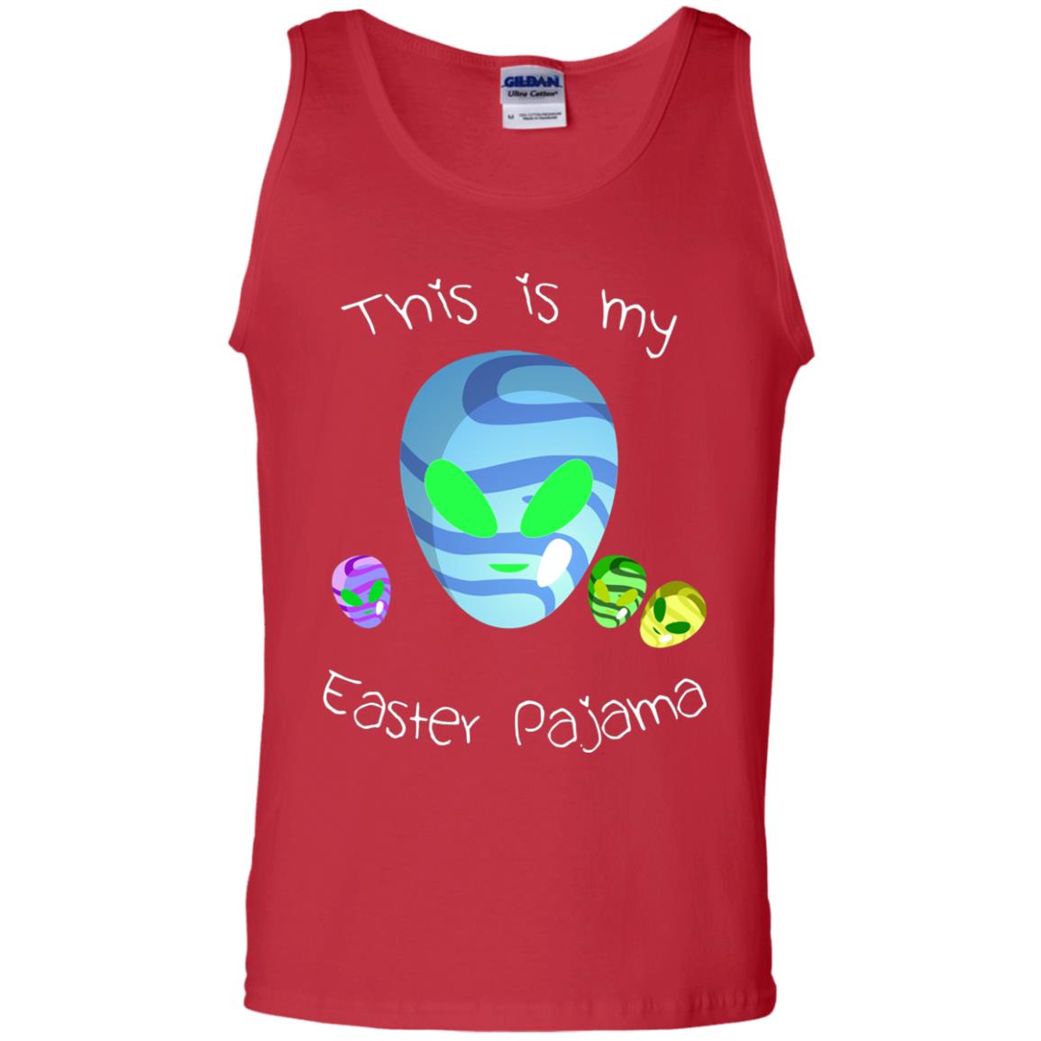Easter Pajama Alien Shirt Red