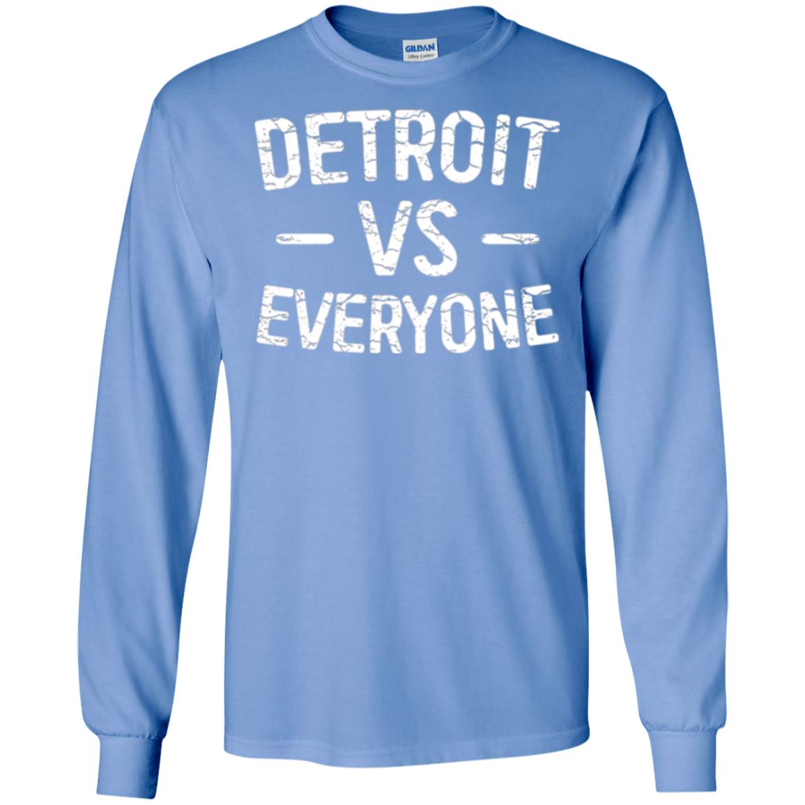 Detroit Vs Everyone T-shirt Carolina Blue