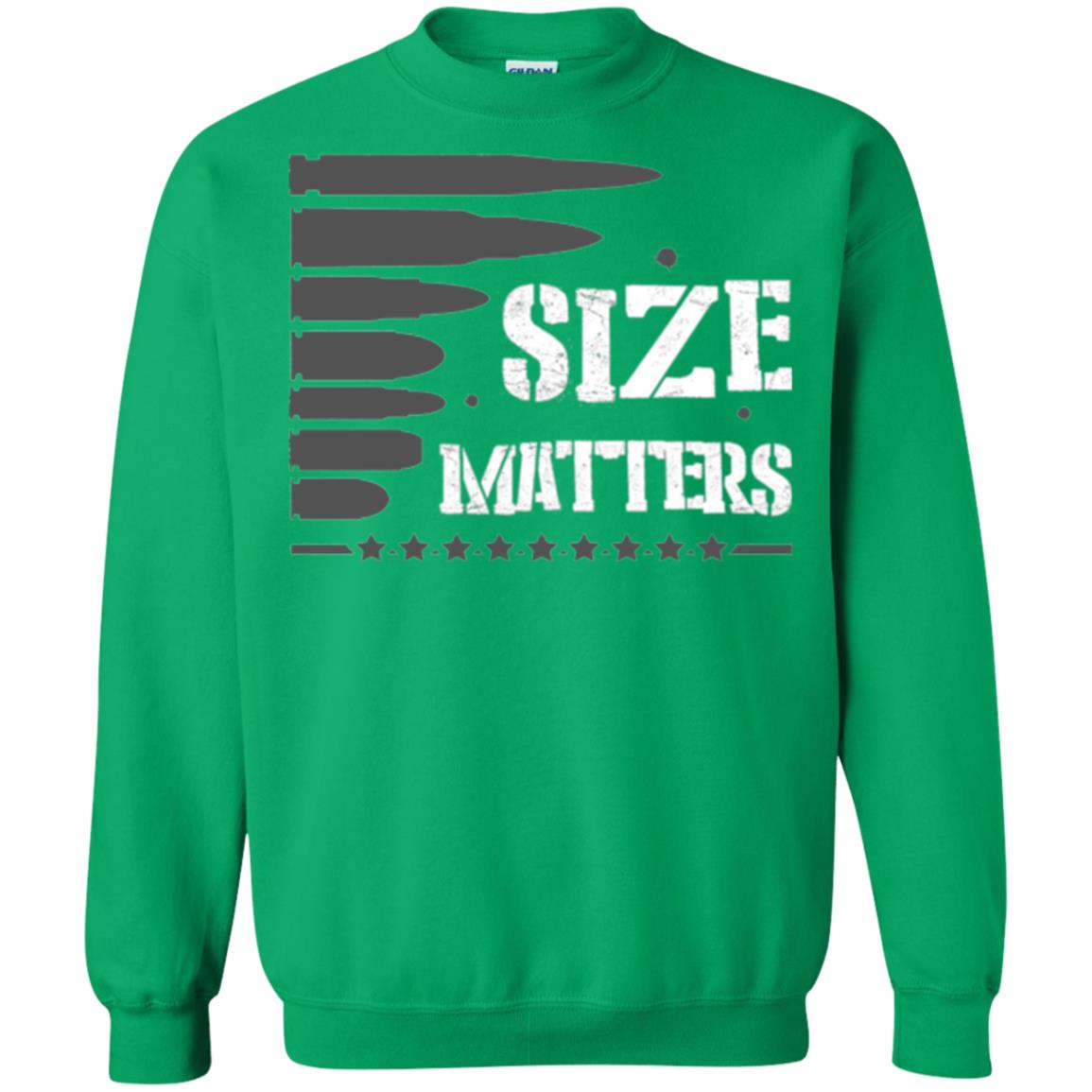 Hunter T-shirt Size Matters Irish Green