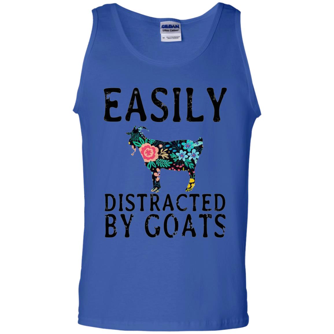 Easily Distracted By Goats Shirt Royal