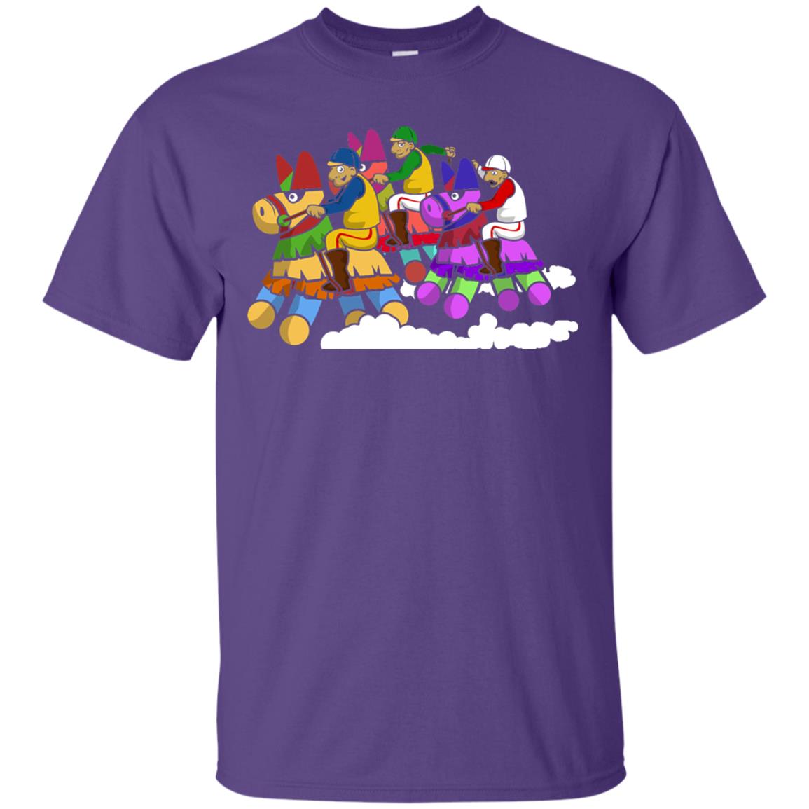 Derby Party Pinata Jockeys Cinco De Mayo Horse Race Shirt Purple