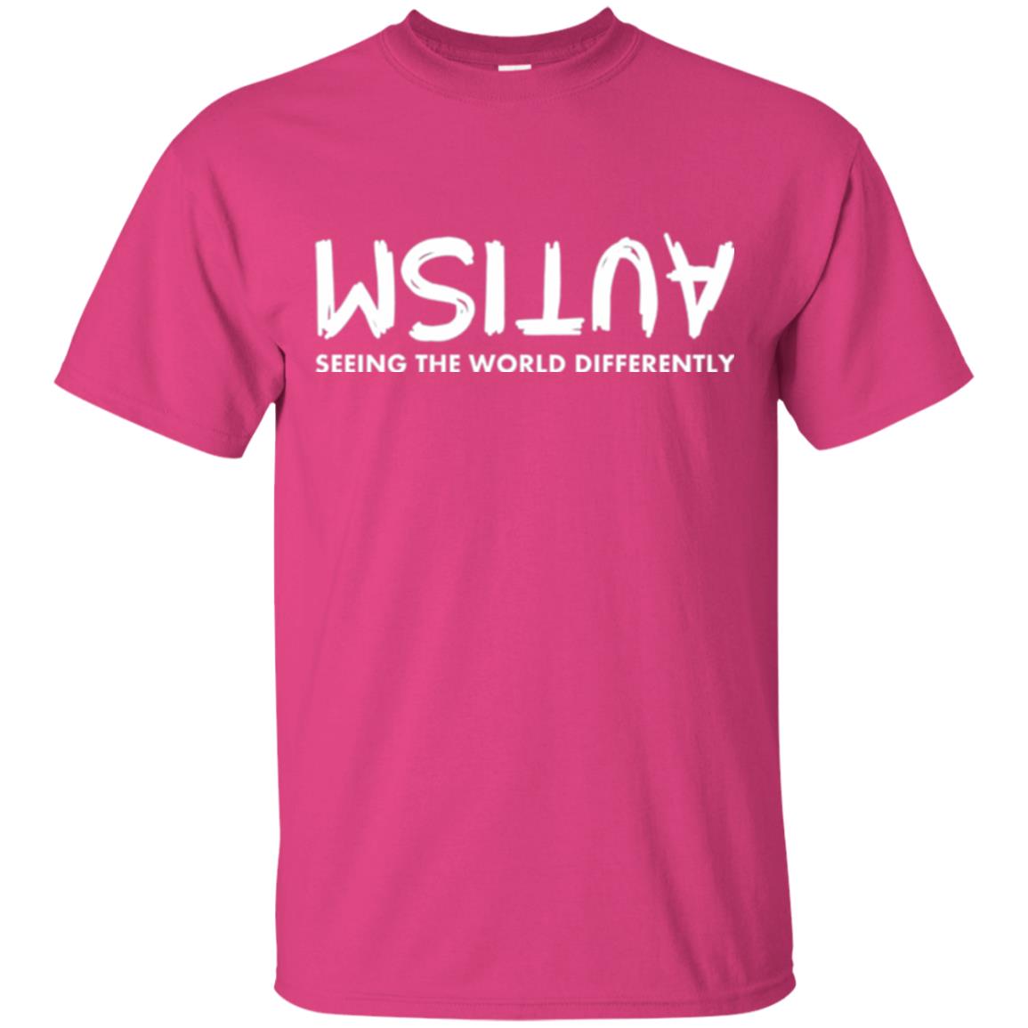 Pround Autism Shirt Seeing The World Differently Heliconia
