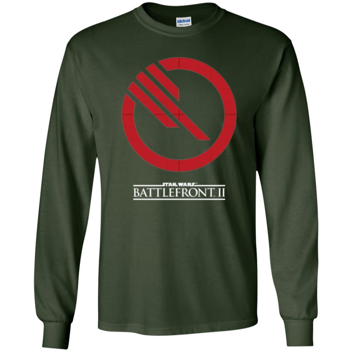 Film T-shirt Battlefront Ii Inferno Squad Logo Graphic Forest Green