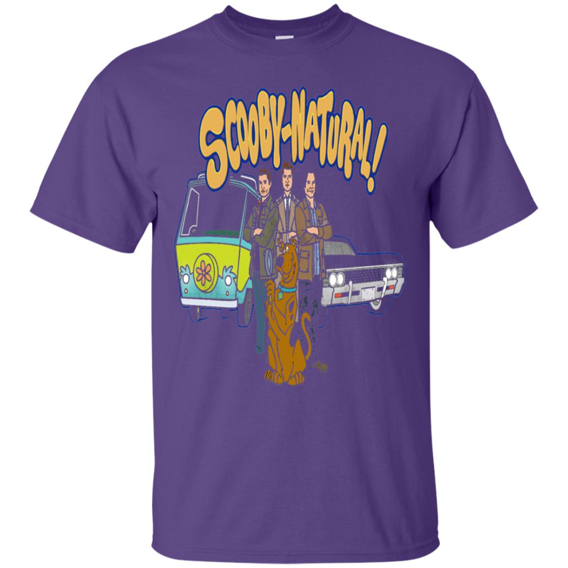 Scooby Natural Movie Lover T-shirt Purple