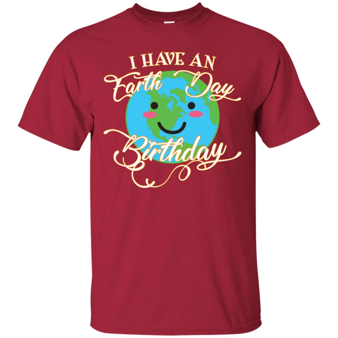 I Have An Earth Day Birthday Celebration Shirt For Earth Day Cardinal