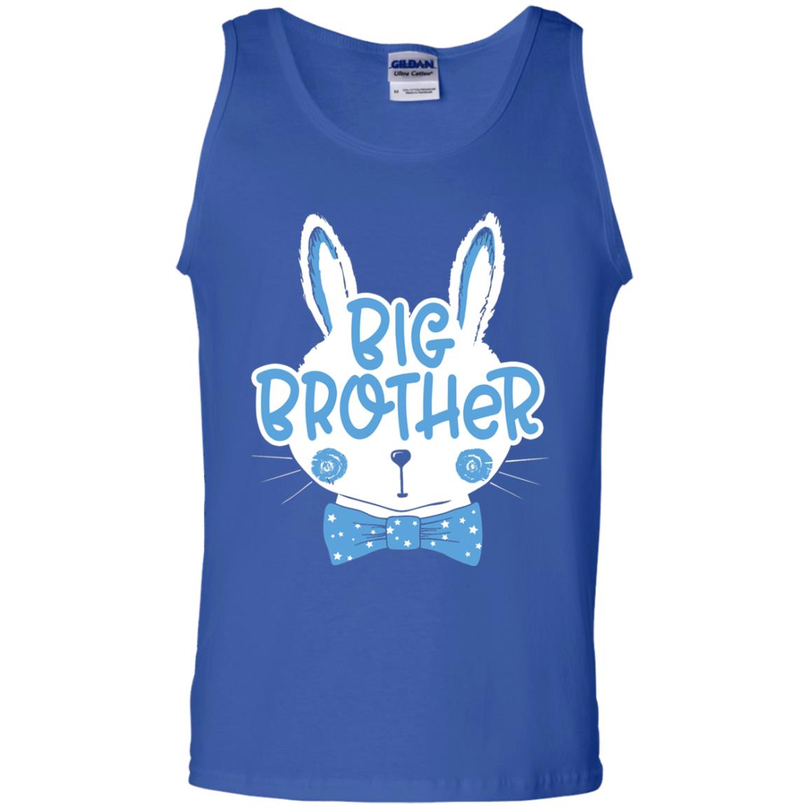 Easter Bunny Big Brother Blue Easter T-shirt Royal