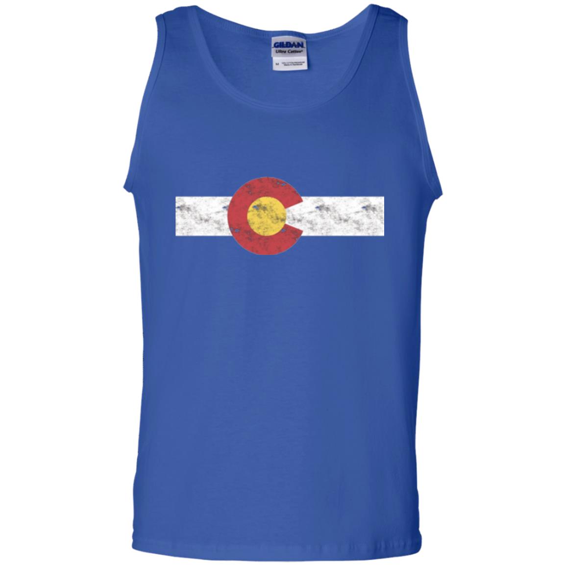 Colorado State Flag T-shirt Patriotic Colorado Day Royal