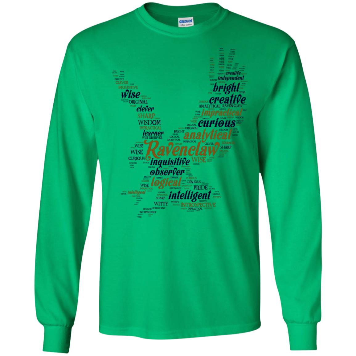 Ravenclaw House Harry Potter Fan Shirt Irish Green