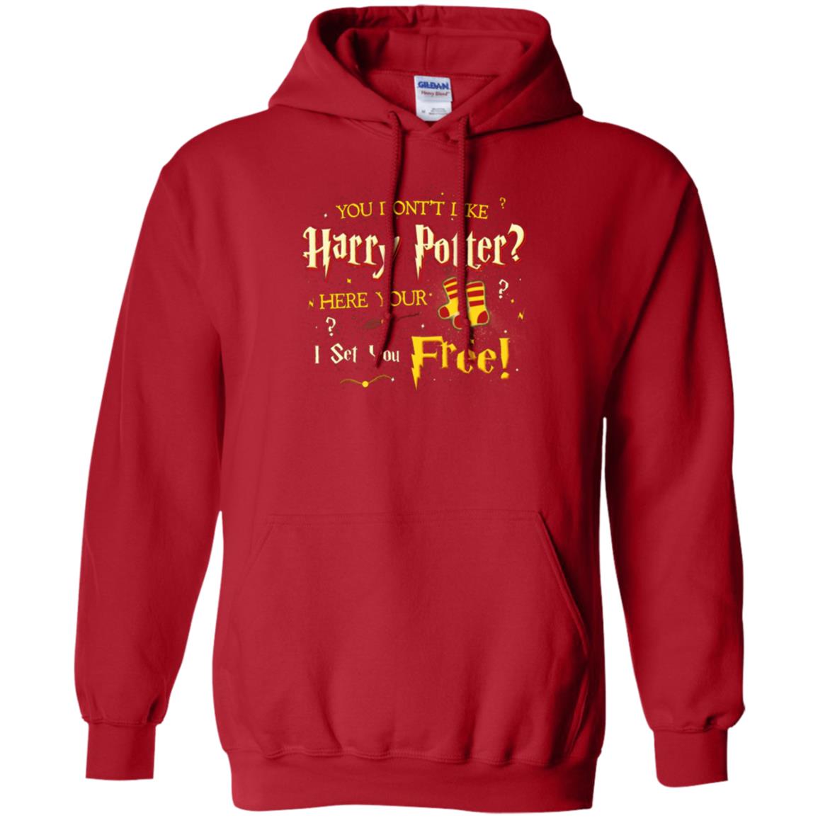 You Don_t Like Harry Potter Here Your I Set You Free Movie T-shirt Red