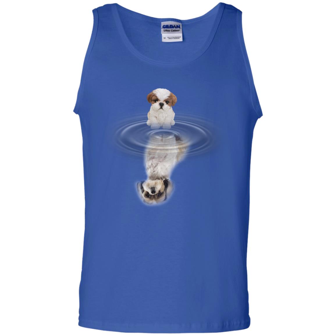 Little Shih Tzus And Big Shadow Shirt Royal