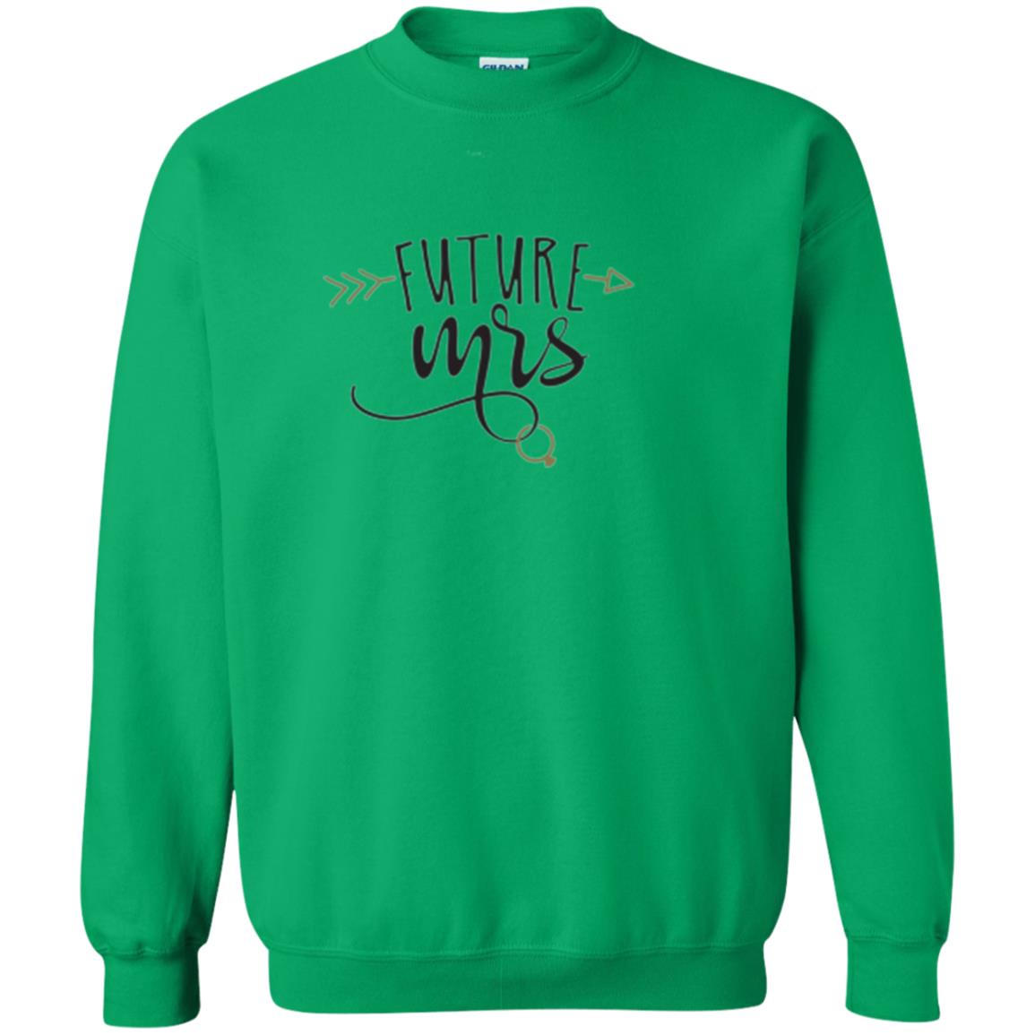 Bachelorette T-shirt Future Mrs Irish Green