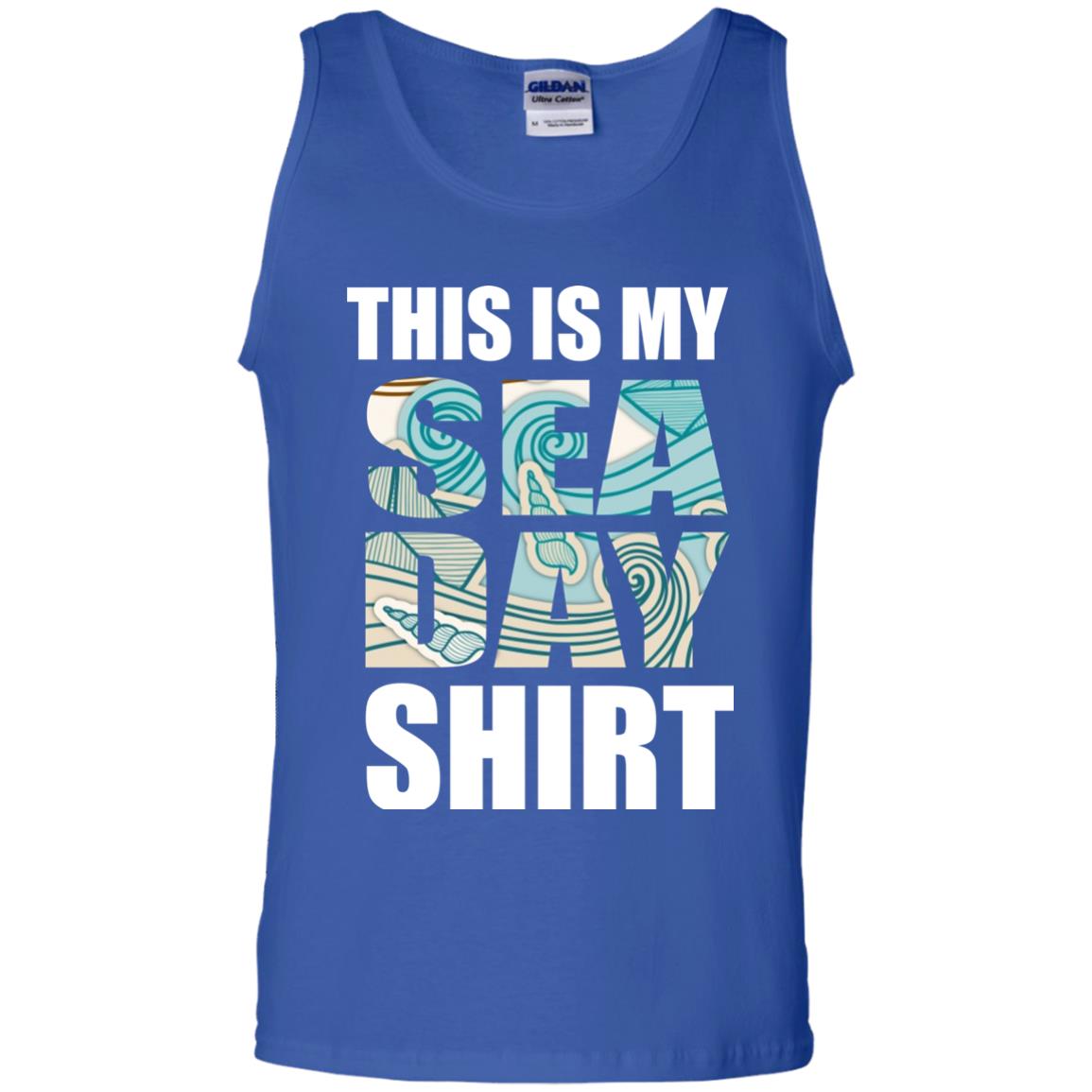 Summer Vacation T-shirt This Is My Sea Day Royal