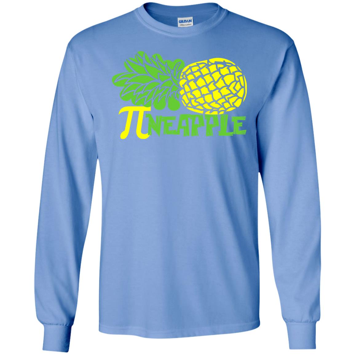 Cool Pineapple Gift Shirt For Pi Day Carolina Blue