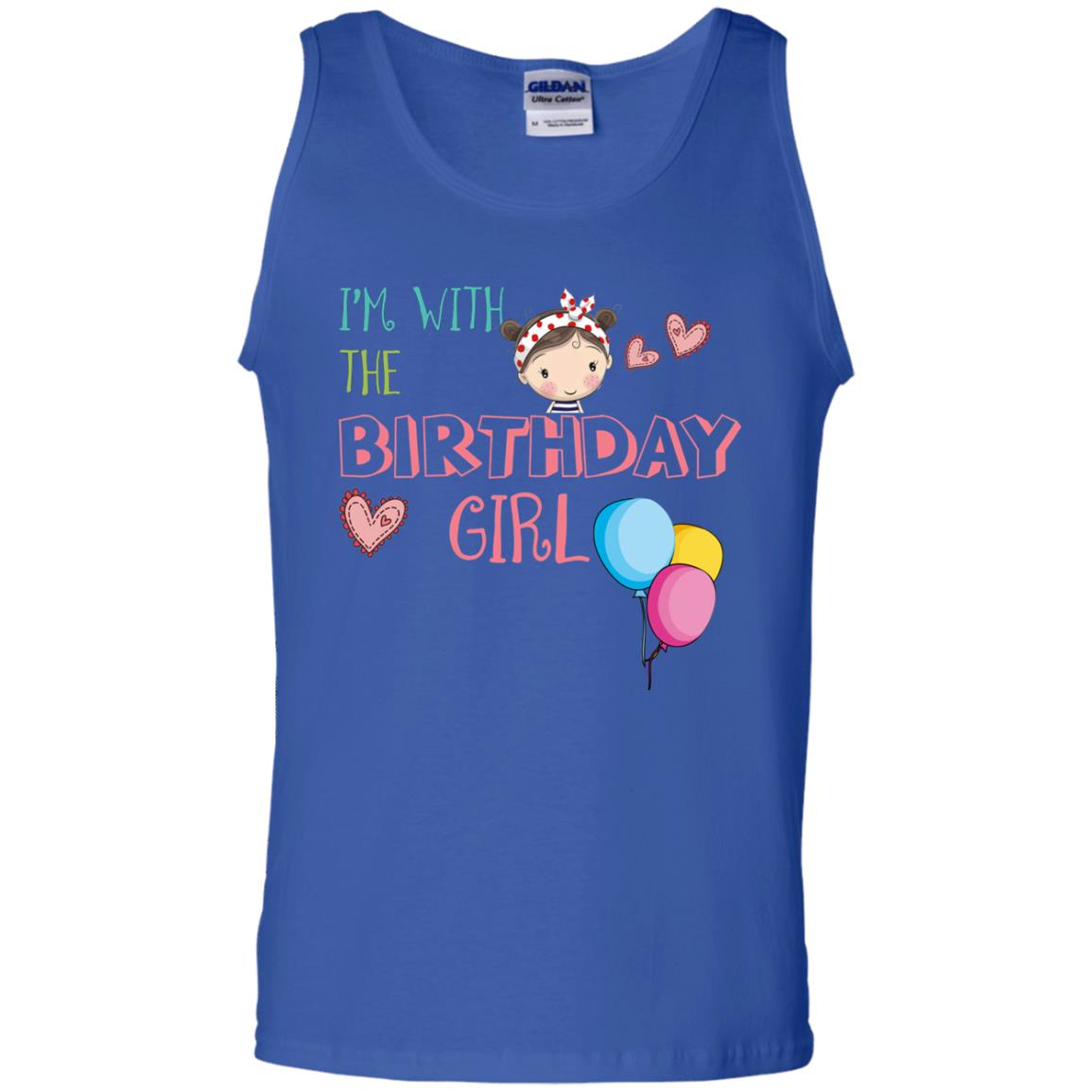 I'm With The Birthday Girl Shirt Royal