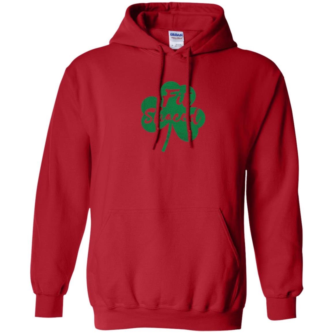 St Patricks Day T-shirt Drinking Fit Shaced Red