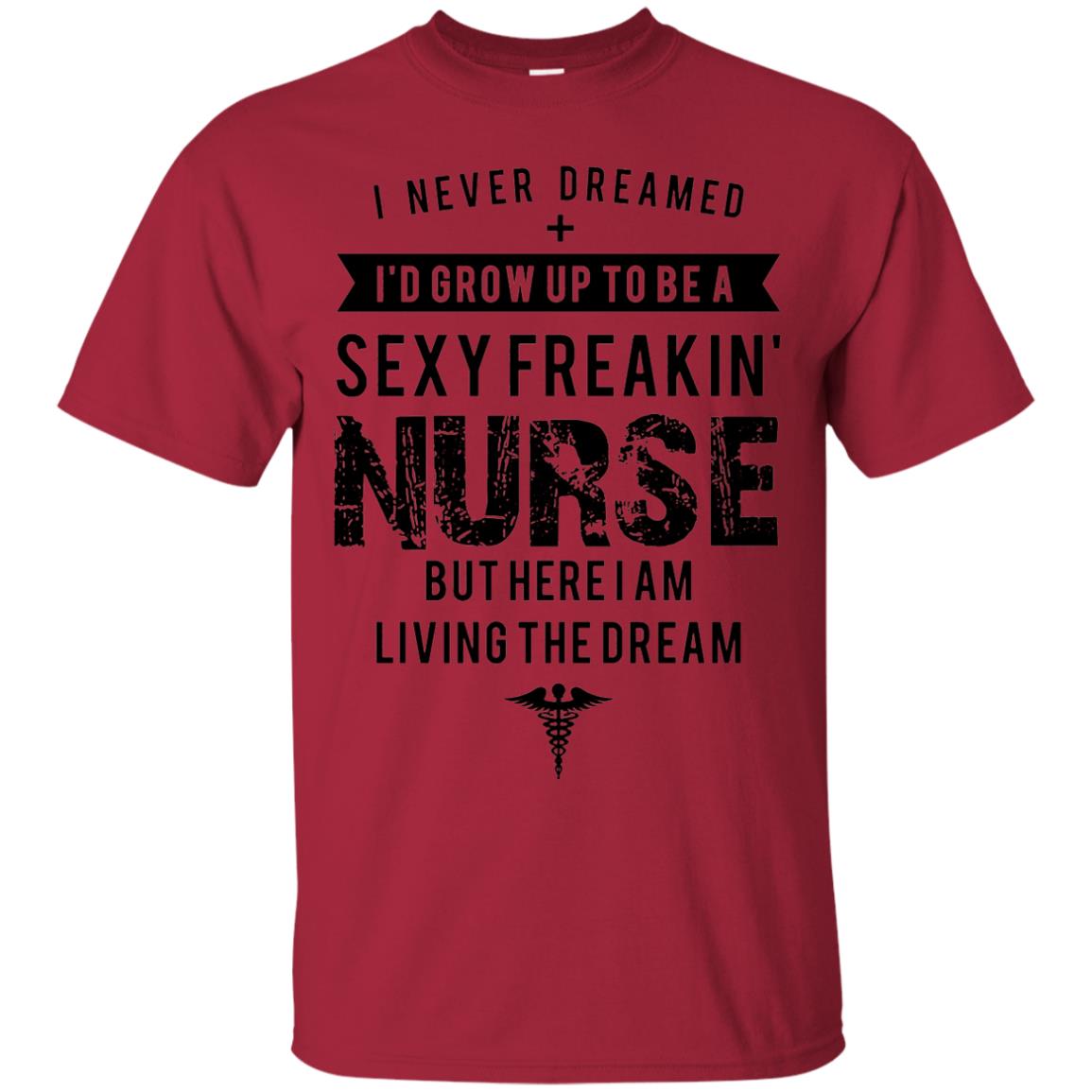 Sexy Nurse Nursing Ladies Shirt Cardinal