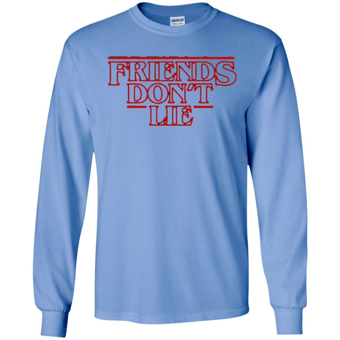 Friends Don't Lie T-shirt Carolina Blue