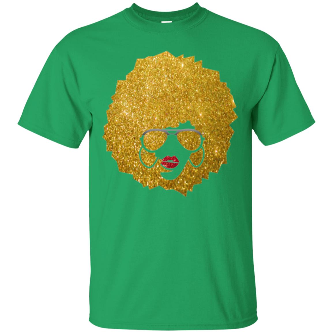 Black Girl Magic T-shirt Black Lives Matter African Pride Irish Green