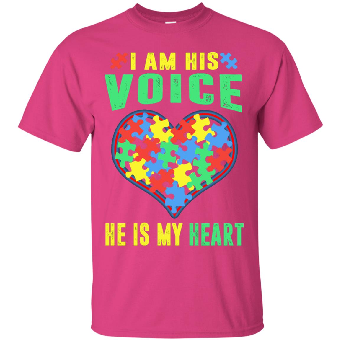 Autism Awareness Shirt He Is My Heart Heliconia