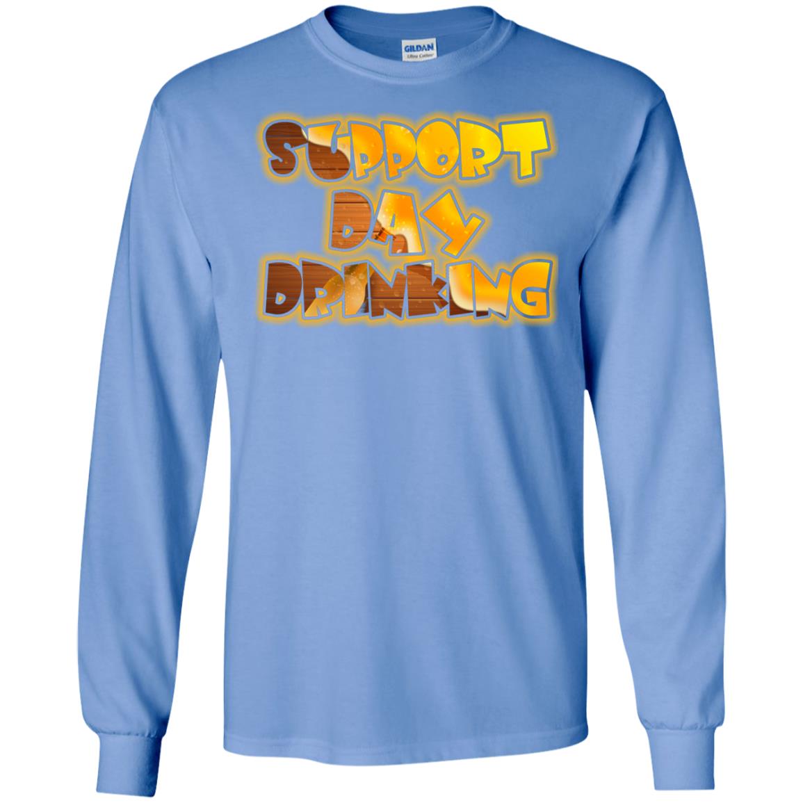 Saint Patrick's Day T-shirt Support Day Drinking Carolina Blue