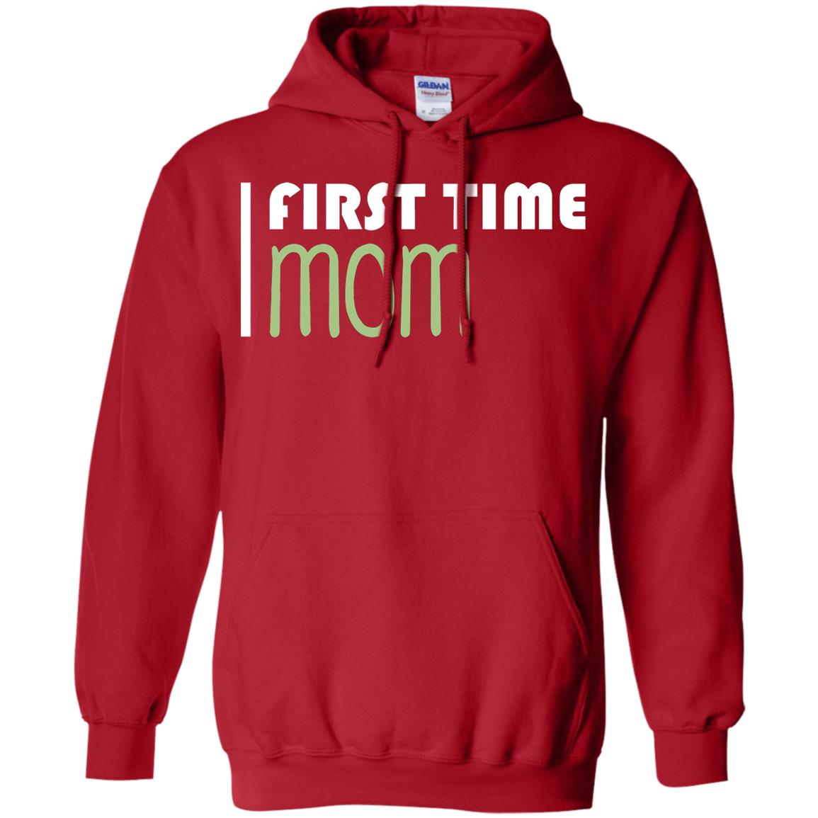 First Time Mom New Mom Shirt Red