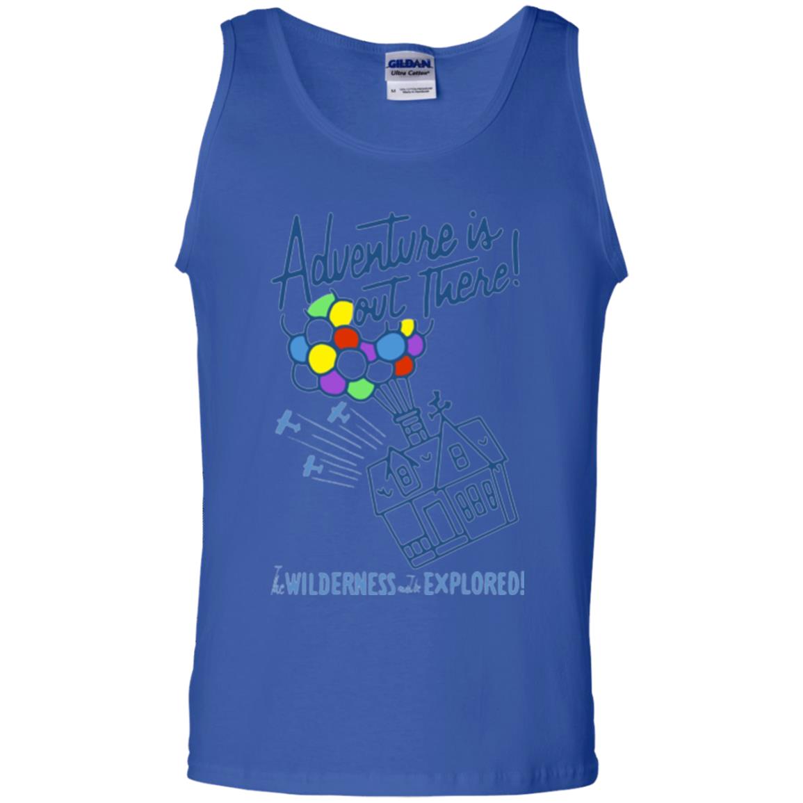 Adventure Is Out There T-shirt Royal