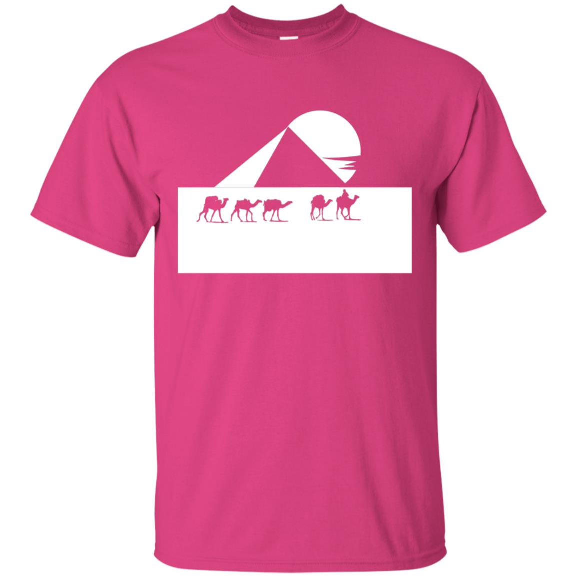 Egyptian Great Pyramid Of Giza T-shirt Heliconia
