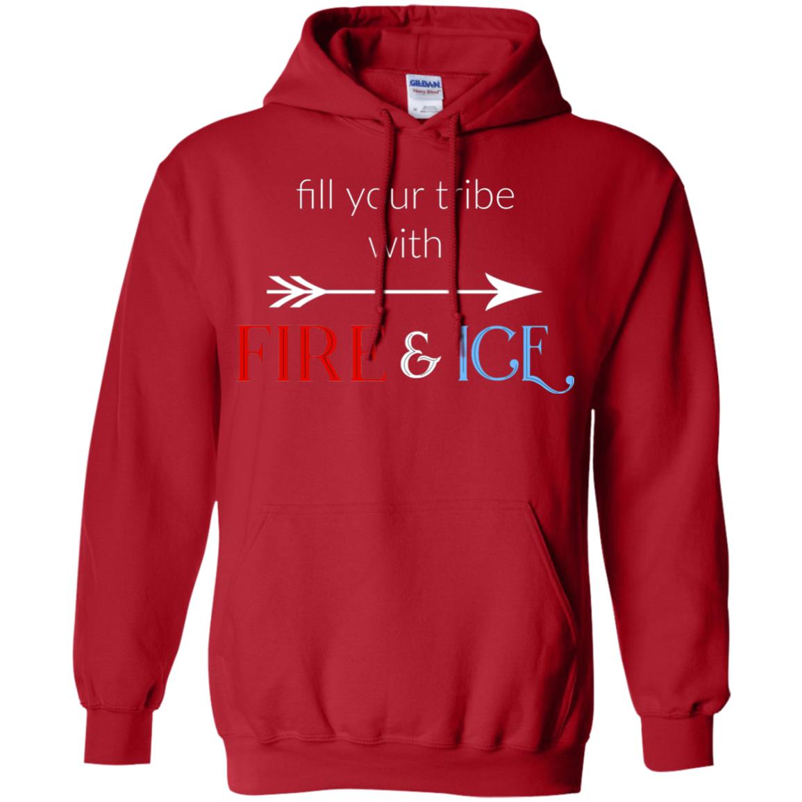 Fill Your Tribe With Fire Ice Tribe Shirt Red