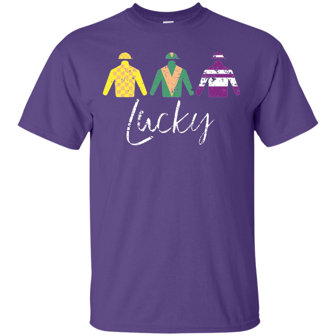 Derby Jockey Shirt Lucky Derby Apparel Derby Purple