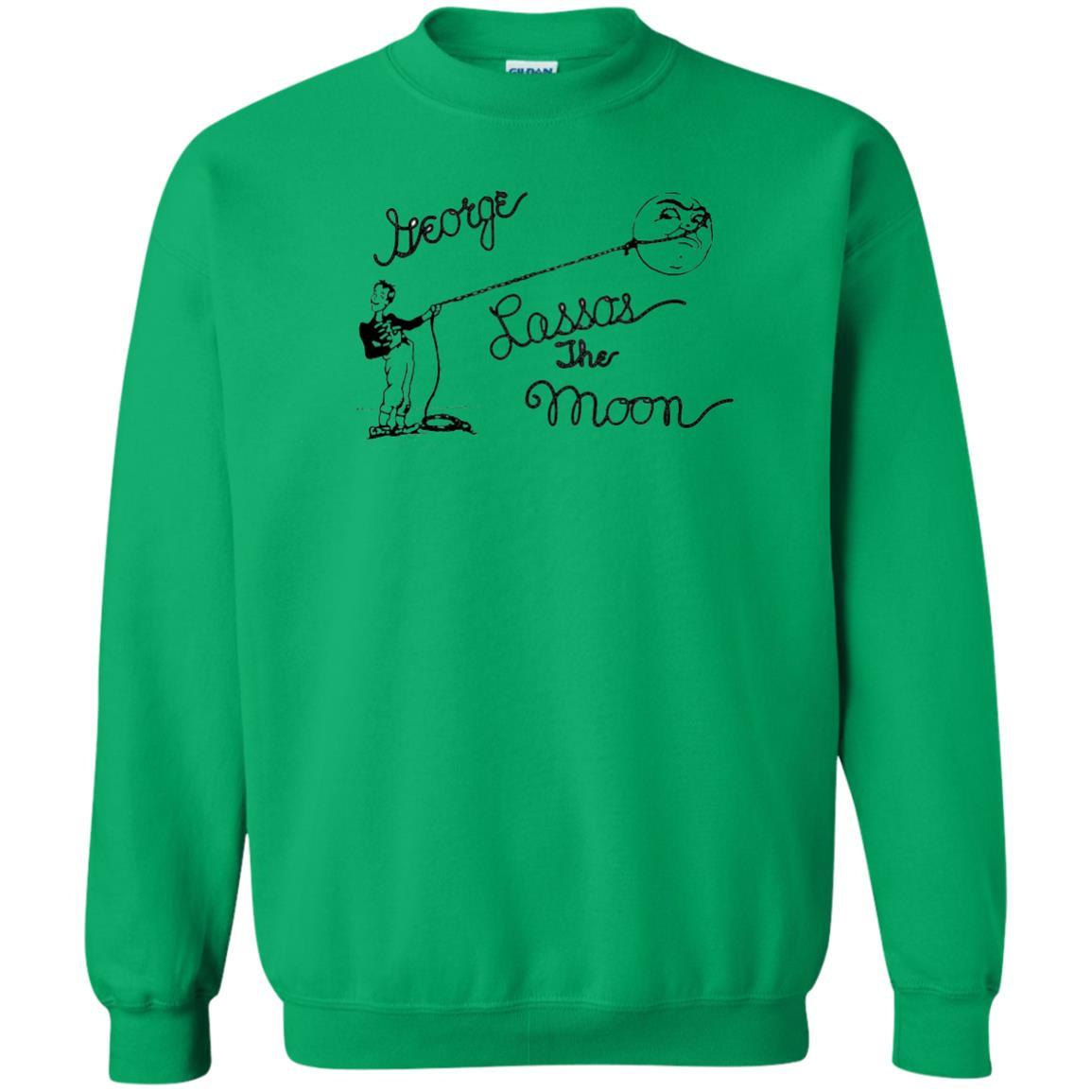 Film T-shirt It's A Wonderful Life George Lassos The Moon Irish Green
