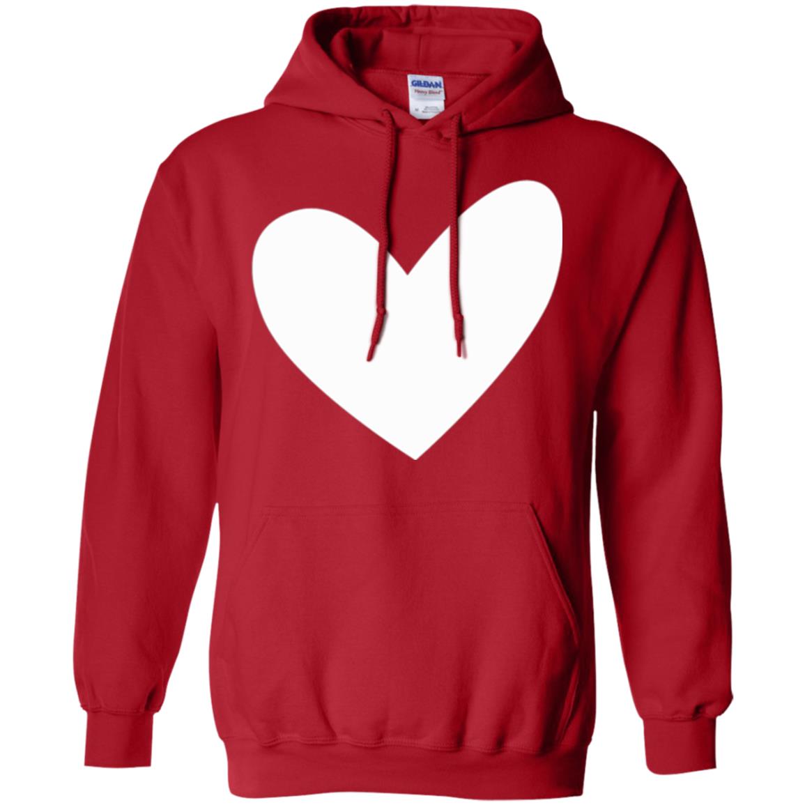 All About Heart T-shirt Cute Heart For Valentine Red