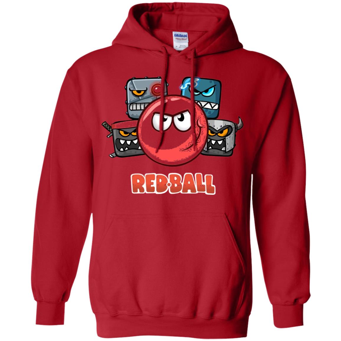 Red Ball 4 The Crew Game Lover T-shirt Red