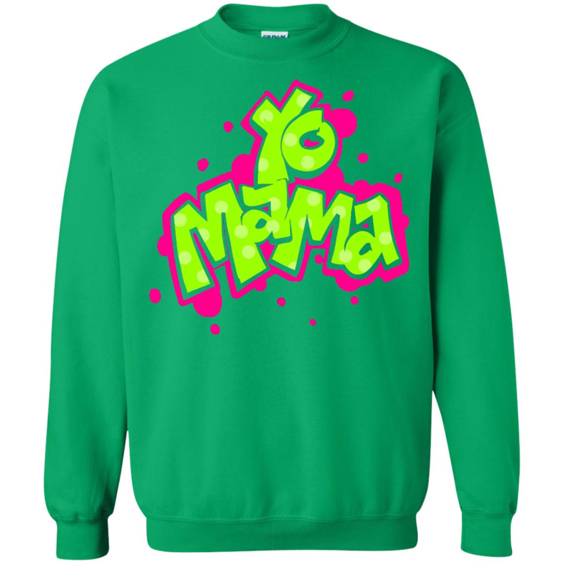 Yo Mama Fresh Princes Style 90s Hip Hop Party T-shirt Irish Green