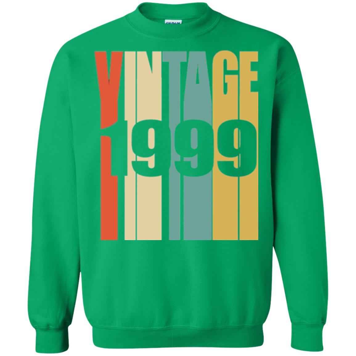 18th Birthday T-shirt Retro Vintage 1999 T-shirt Irish Green