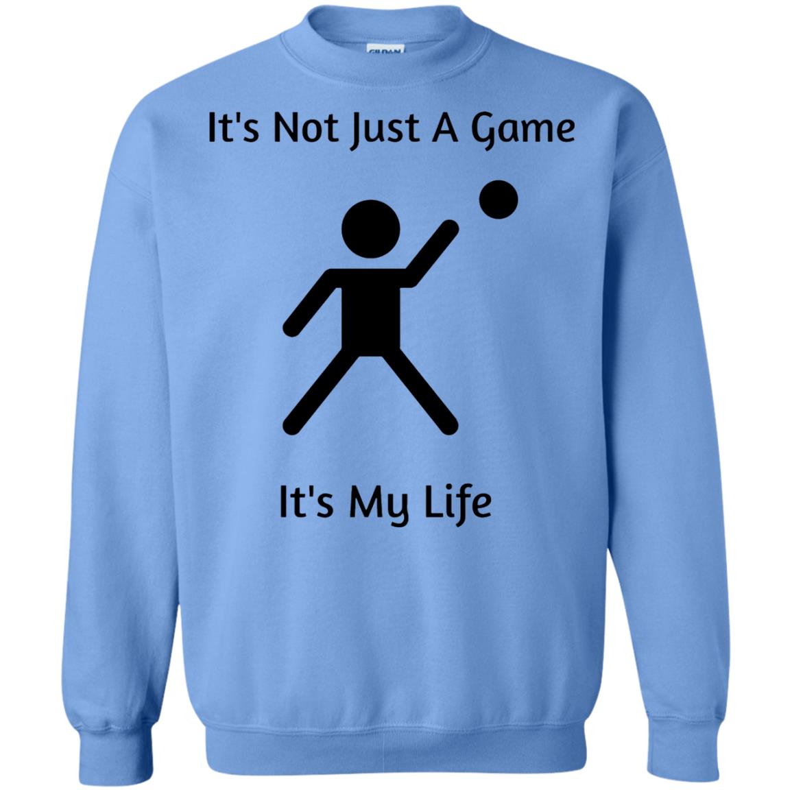 Basketball Shirt Its Not Just A Game Its My Life Carolina Blue