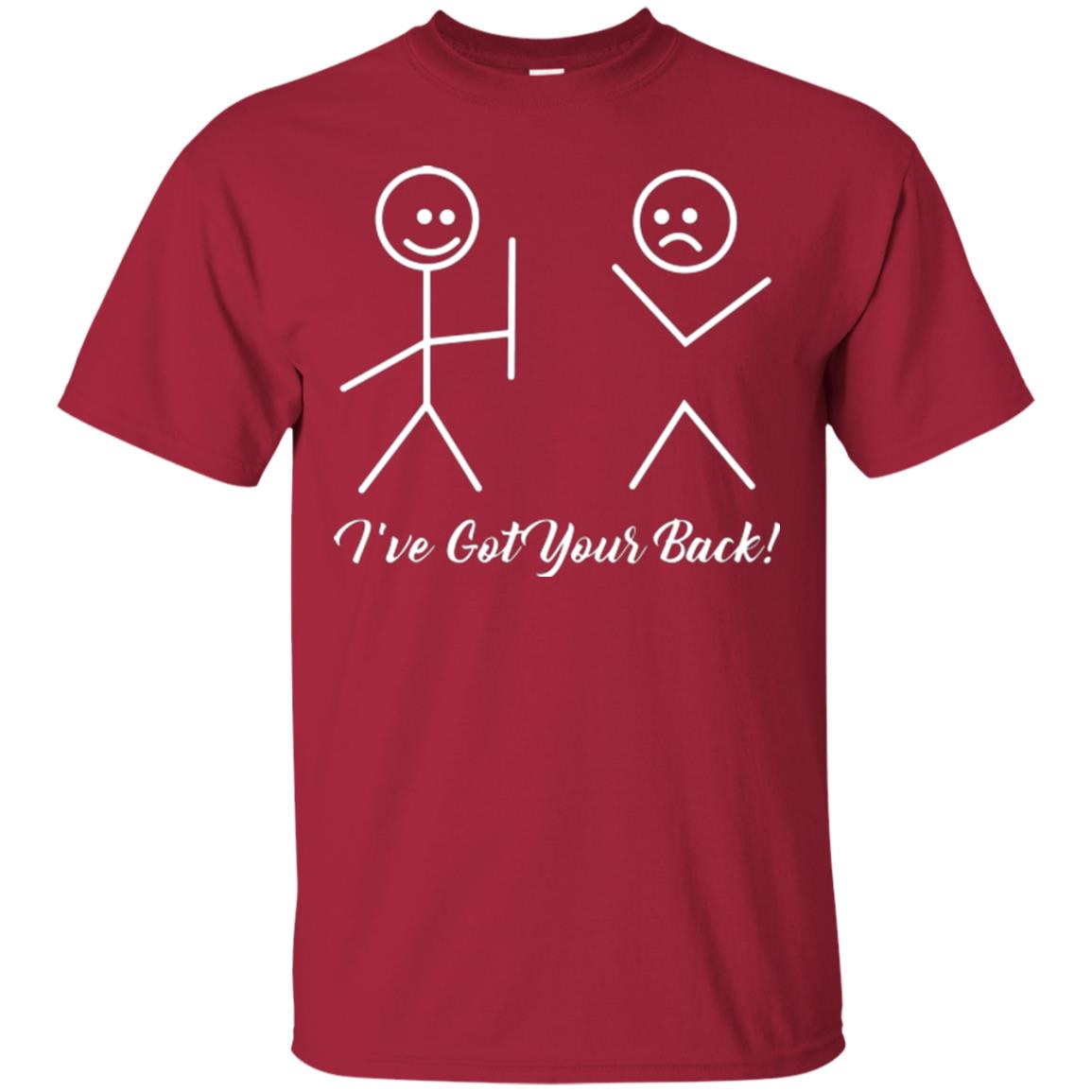 I’ve Got Your Back T-shirt Cardinal