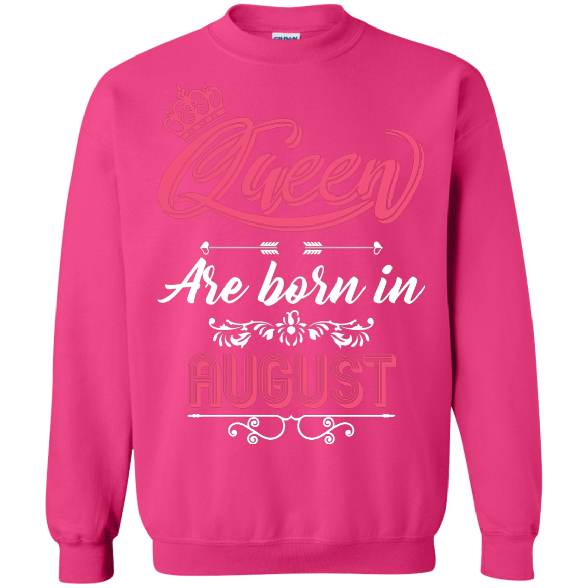 Brithday T-Shirt Queen Are Born In August Heliconia