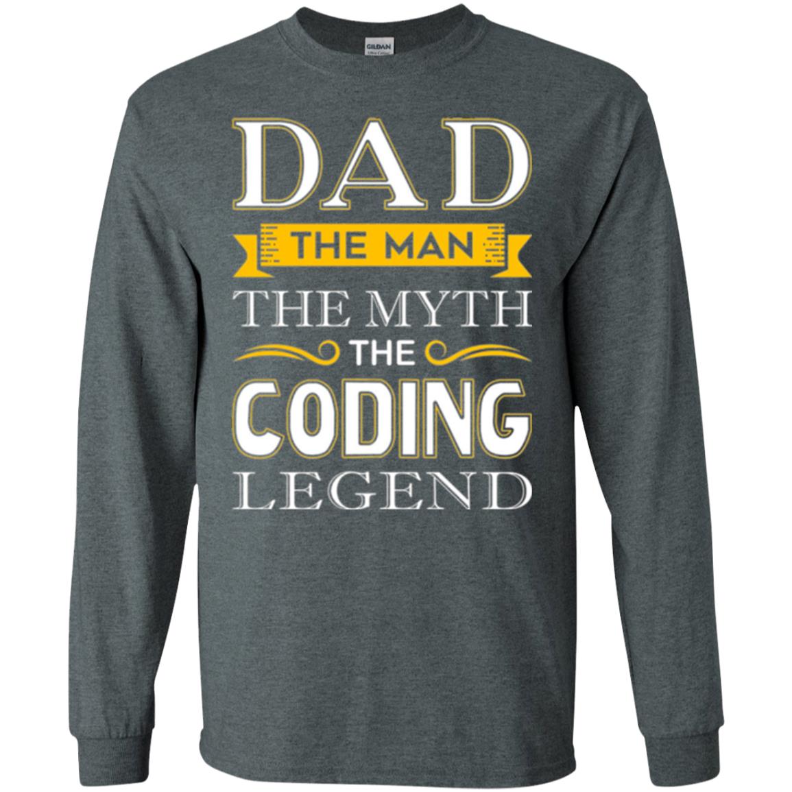 Daddy T-shirt The Man The Myth Colding Legend Dark Heather