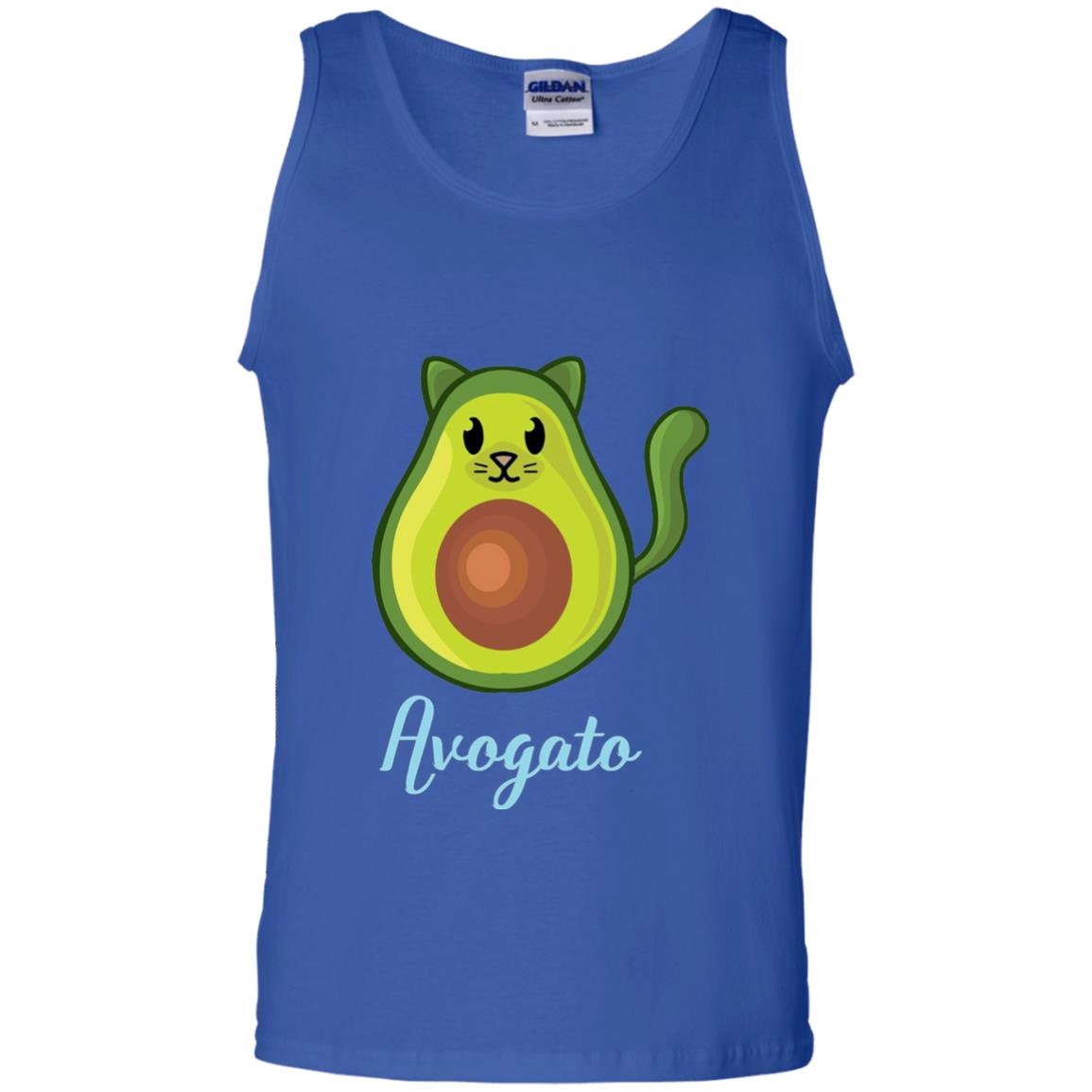 Avogato Avocado Cat Funny Avocato T-shirt Royal