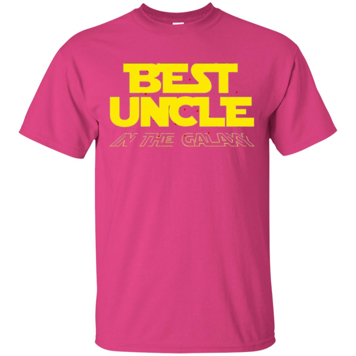 Uncle T-shirt Best Uncle In The Galaxy Heliconia
