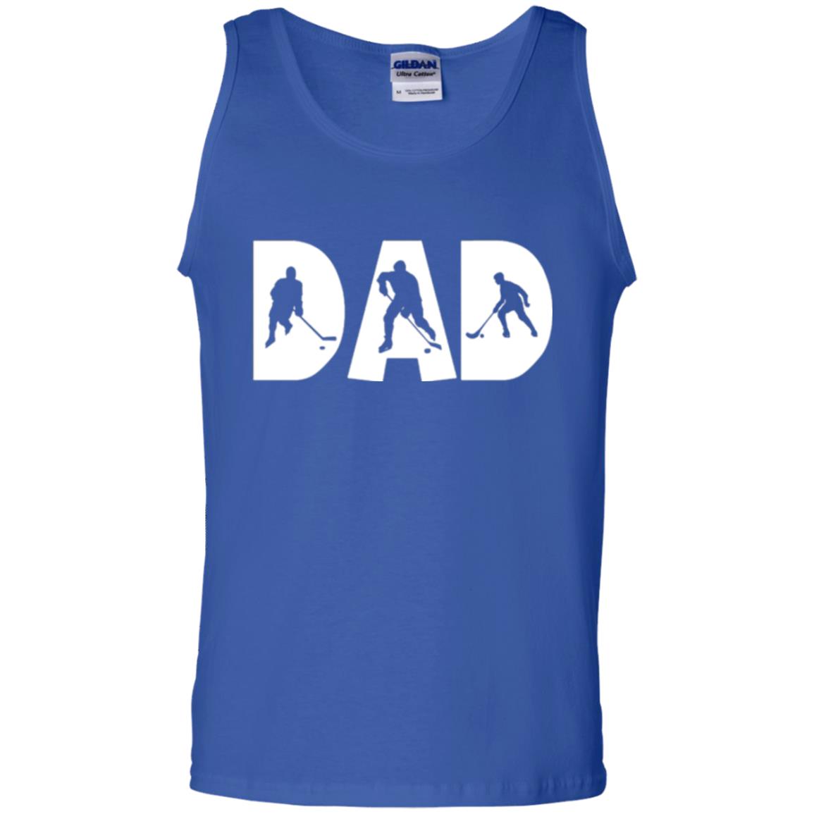 Daddy T-shirt Hockey Lover Royal