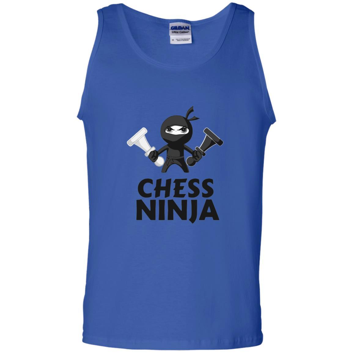 Funny Chess Ninja T-shirt Royal