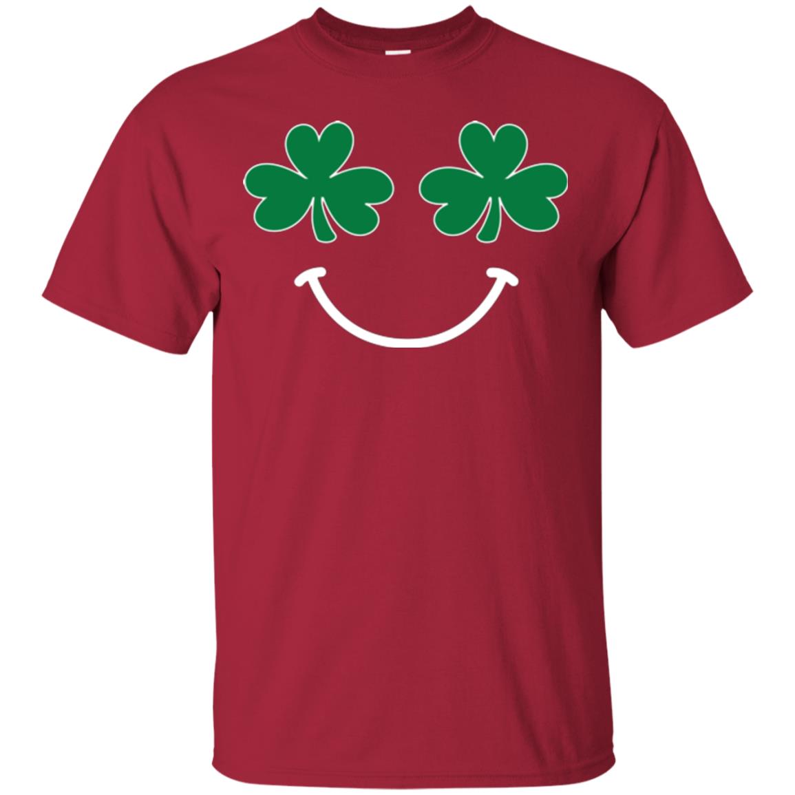 Saint Patrick's Day T-shirt Smiling Shamrocks Cardinal