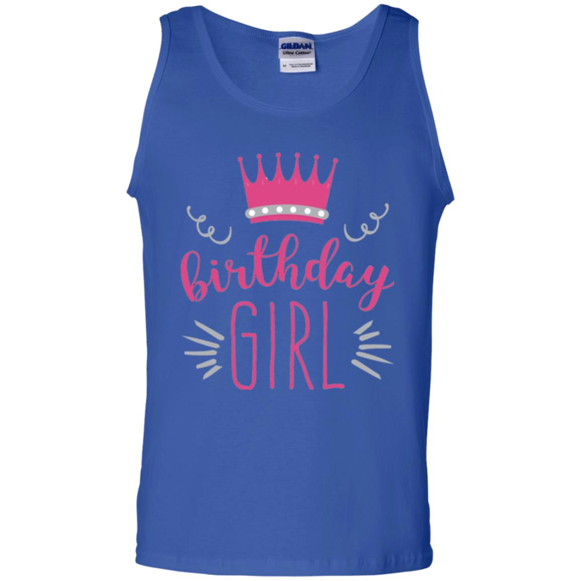 Tiara Crown T-shirt Girl_s Youth Birthday Princess T-shirt Royal